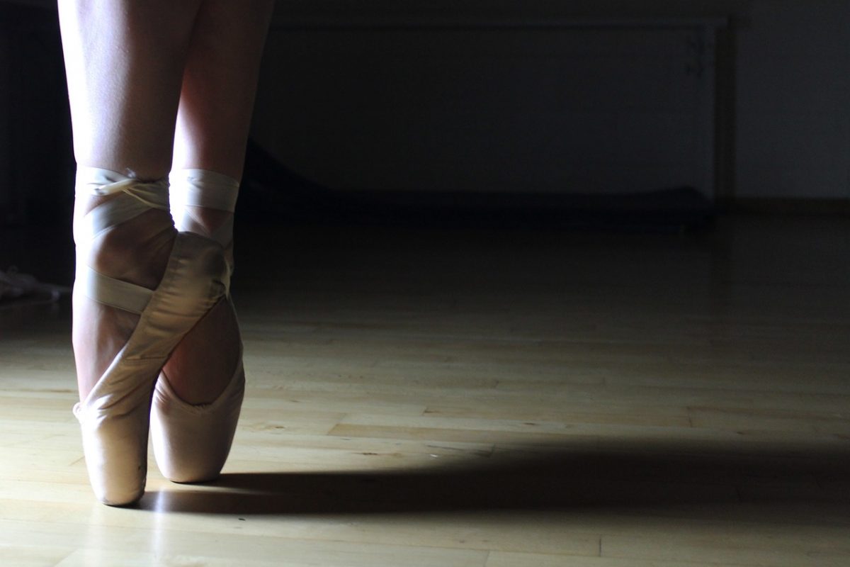 Ballet shoes.